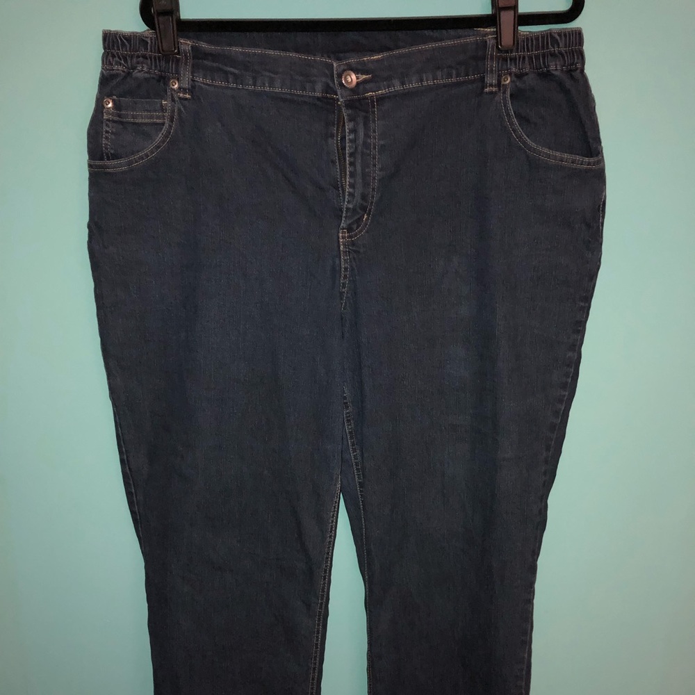 Essentials Mom’s Straight Stretch Jean 18/20W